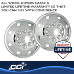 Coast2Coast Wheel Cover, 16 in, Chrome Plated, Set Of 4 - IWCAL160P