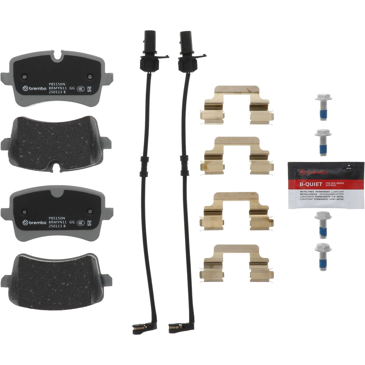 Brembo Brake Pad, FMSI Number D1547-8755, Ceramic, Set Of 4 - P85150N