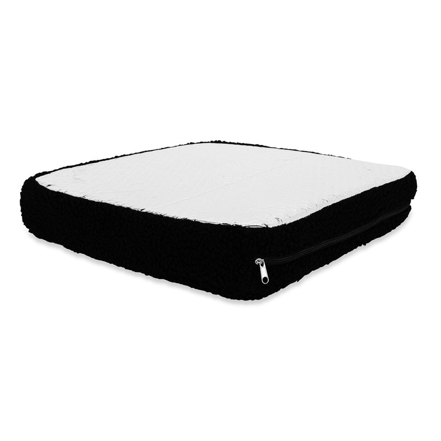 Camco Roof Vent Insulation, For 14 in x 14 in Vents, 2-3/4 in Foam With Reflective Backing And Synthetic Fleece Layer, Black - 45196