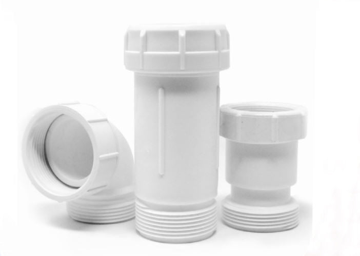 LaSalle Bristol Sink Trap, 7-1/4 in Length x 3 in Height, 1-1/2 in Female Pipe Thread x 1-1/2 in Slip Joint Connection, White - 65UGAKIT1