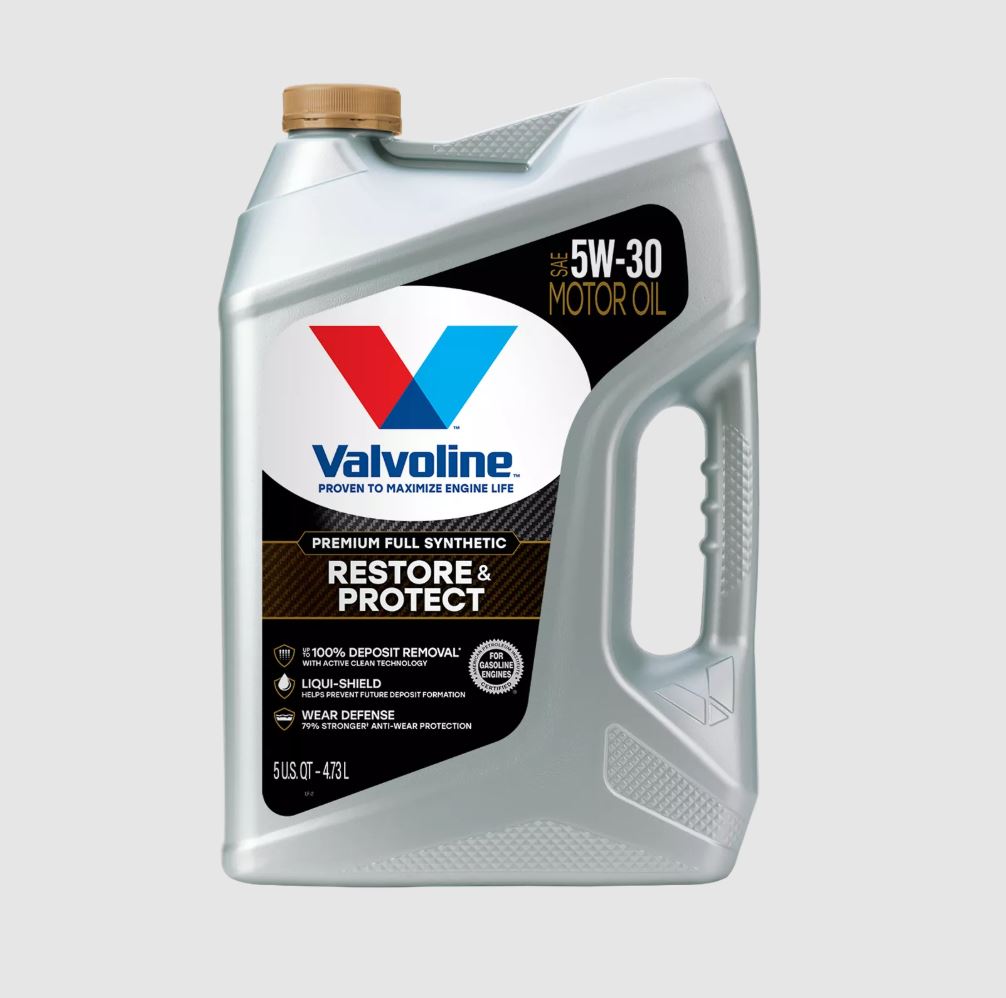 Valvoline Oil, SAE 5W-30, 5 qt Jug - 904566
