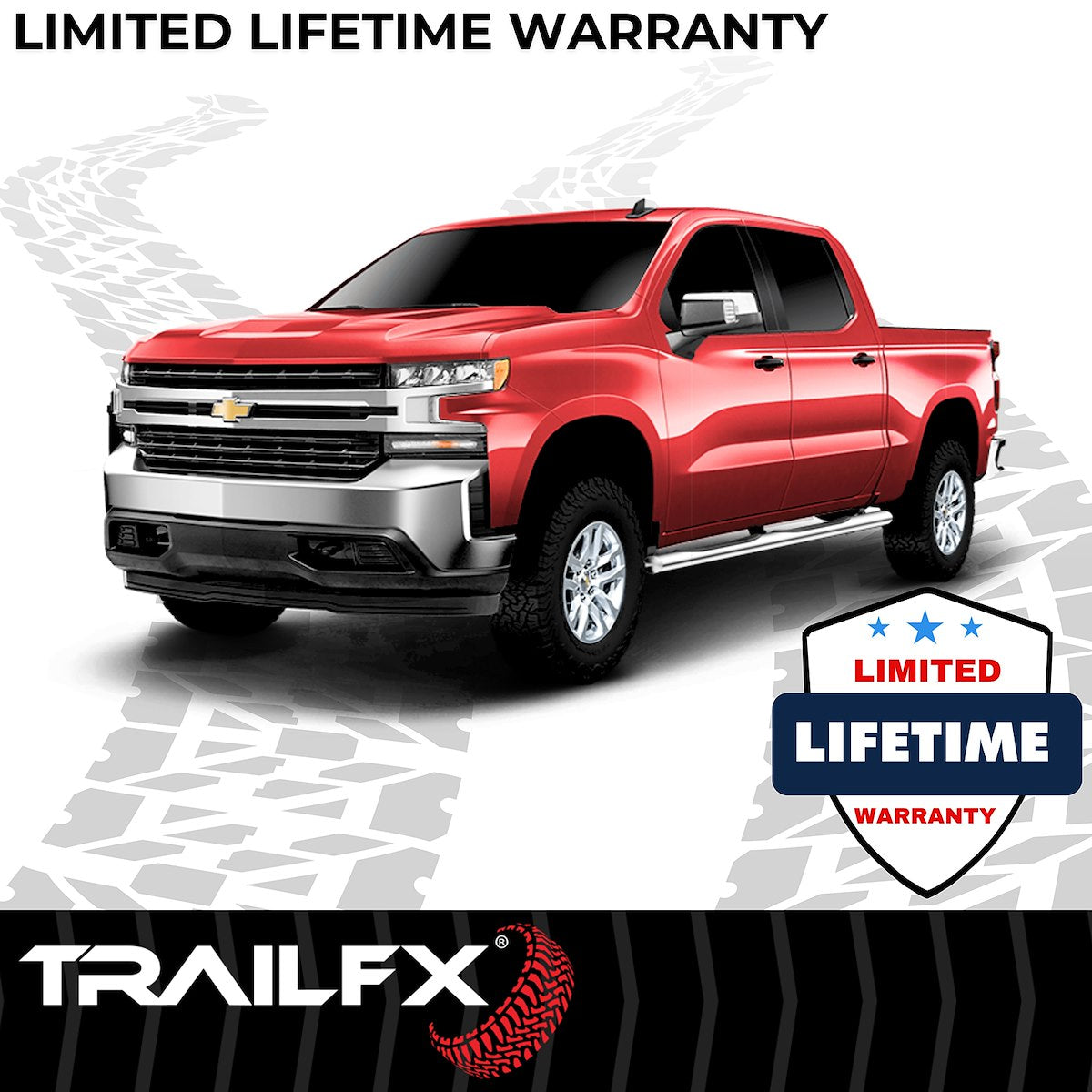 TrailFX Running Boards & Nerf Bars A1530S product image 8