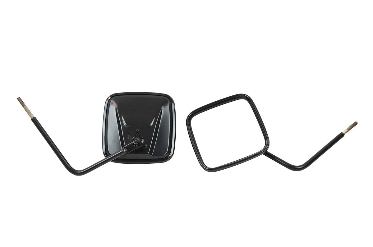 Kentrol Exterior Mirror, Black, With 2 Mirror Heads And Mounting Hardware, Set Of 2 - 50443