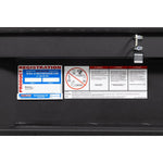 Weather Guard Tool Box, Textured Matte Black, Aluminum, 20 in Length x 62 in Width x 13 in Height - 154-52-04