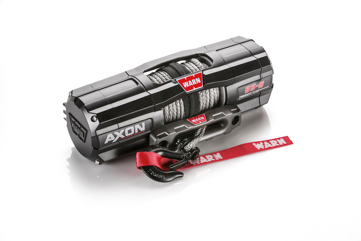 Warn Winch, AXON 55-S Series, 12 V Electric, 5500 lb Line Capacity - 110250