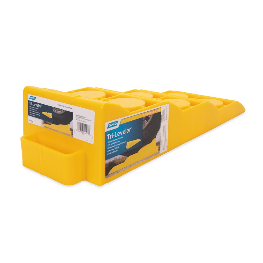 Camco Leveling Block, Up To 3-7/8 in Lift, 4000 lb Capacity - 44573