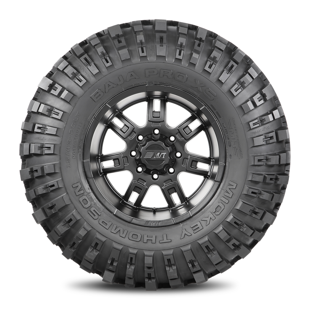 Mickey Thompson Tire, LT40 x 13.50-17, Black Sidewall, 4 Ply Sidewall - 331251018