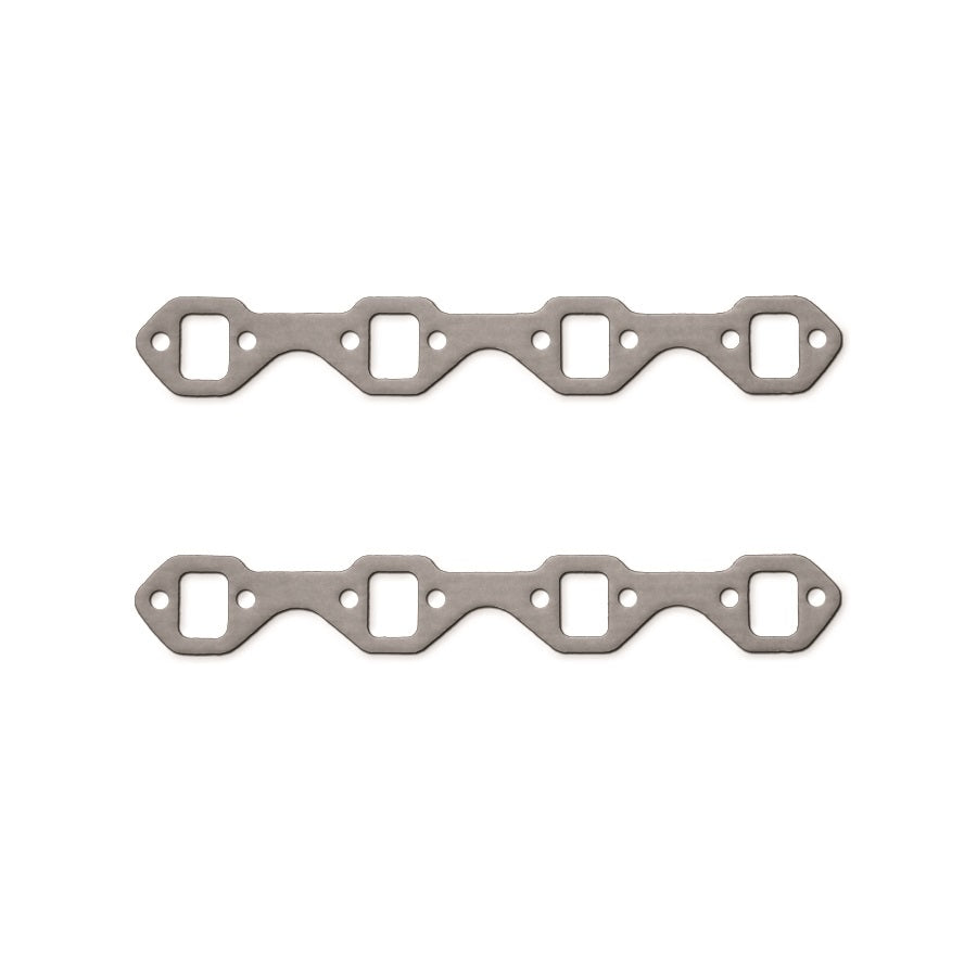 Remflex Exhaust Gaskets Exhaust Header Gasket, 1-1/8 in X 1-1/2 in Square Port Size, Set Of 2 - 3003