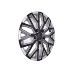Coast2Coast Wheel Cover, 15 in, 10 U Spoke, Black/Silver, Set Of 4 - 105115SB