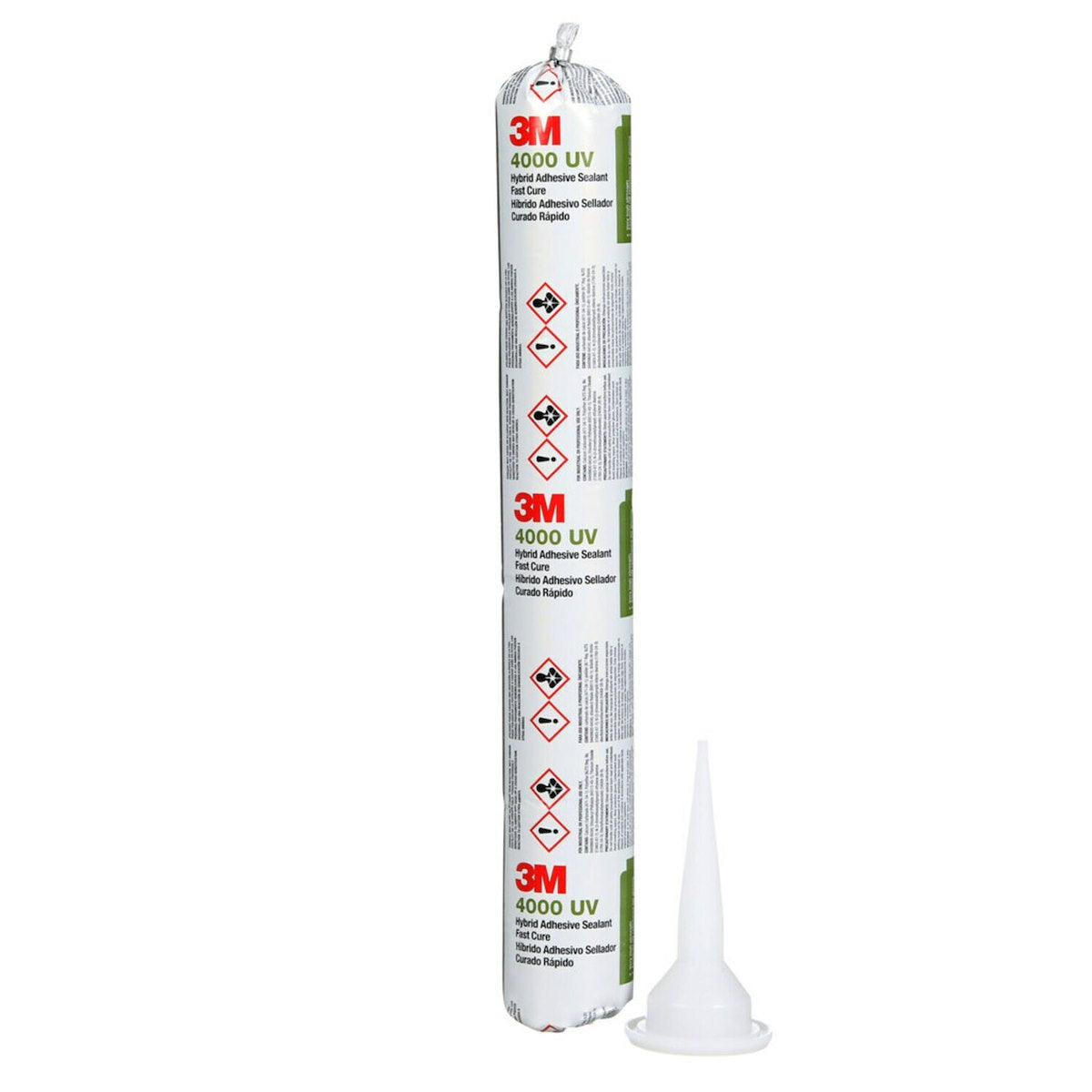 3M Adhesive Sealant, 3M 4000 UV Fast Cure, Used To Bond Aluminum/Wood/Gelcoat And Fiberglass, 600 Milliliter - 05508