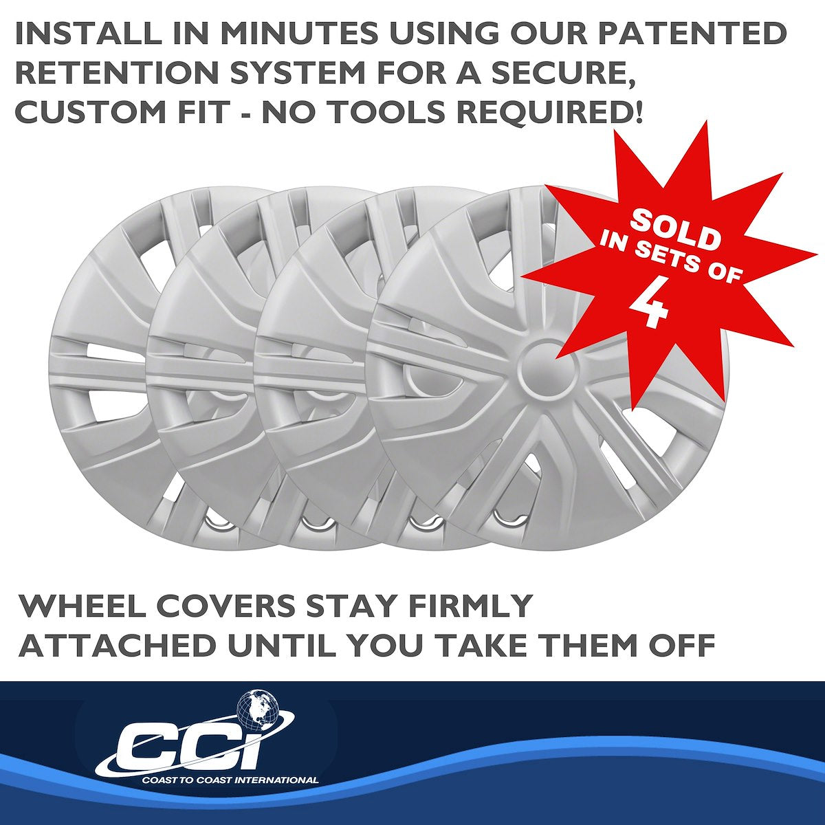 Coast2Coast Universal Wheel Covers IWC49514S product image 5