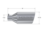 MBRP Exhaust Exhaust Tail Pipe Tip T5128 product image 2