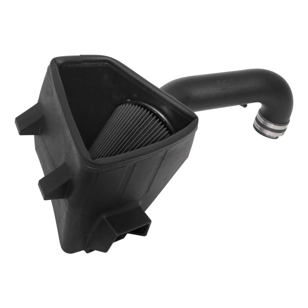 K&N Cold Air Intake, Black Polyethylene Tube, Black Filter - 30-1578