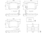 Brembo Brake Pads P28039N product image 4