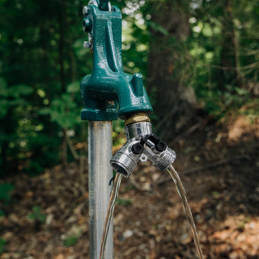 Camco Fresh Water Fill Hose Shut Off Valve - 20114