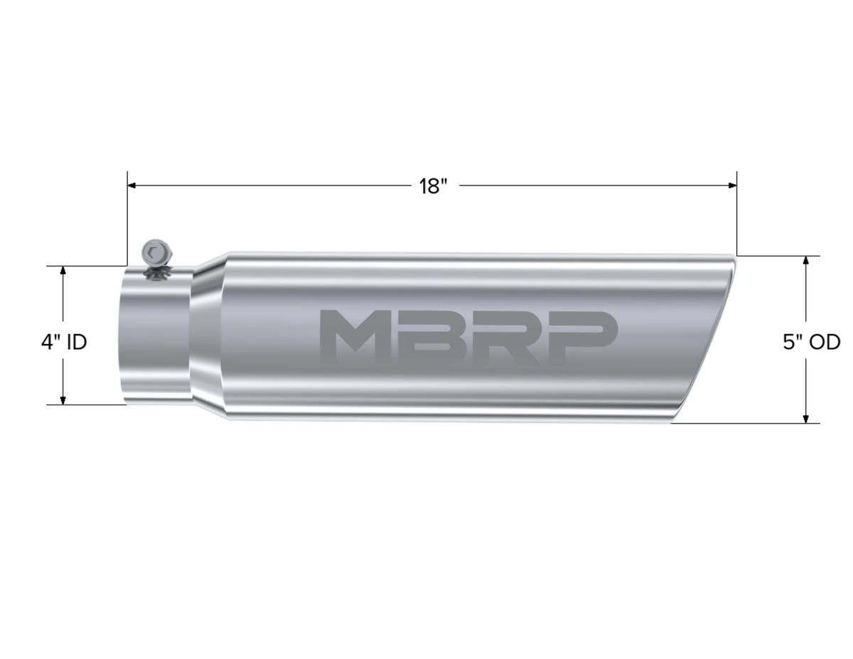 MBRP Exhaust Exhaust Tail Pipe Tip T5124 product image 2