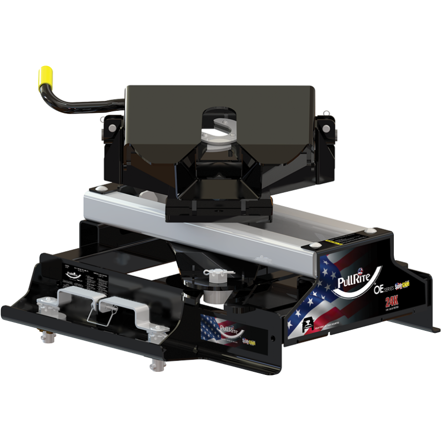 PullRite Fifth Wheel Trailer Hitch, 24000 lb Towing Capacity - 4500