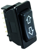 JR Products Multi Purpose Switch, 12 V, 40 amp 12 V DC amp Peak/20 amp 12 V DC, 1.425 in x 0.709 in (Cutout) - 13925
