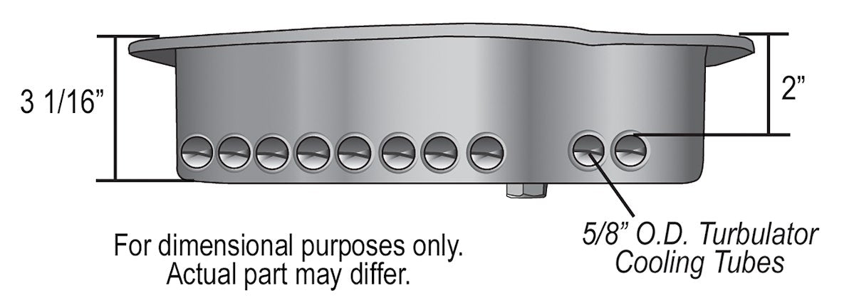 Derale Transmission Oil Pan 14201 product image 4