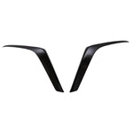 Coast2Coast Grille Insert, 2 Piece, Gloss Black - GI207BLK