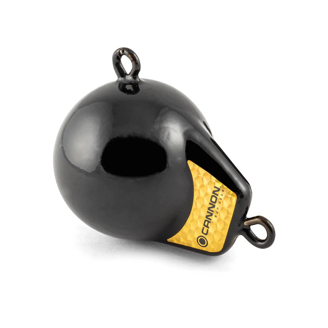 Cannon Downrigger Weight, 6 lb Flash Weight, Black - 2295180