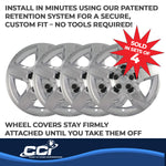 Coast2Coast Universal Wheel Covers IWC43517C product image 4