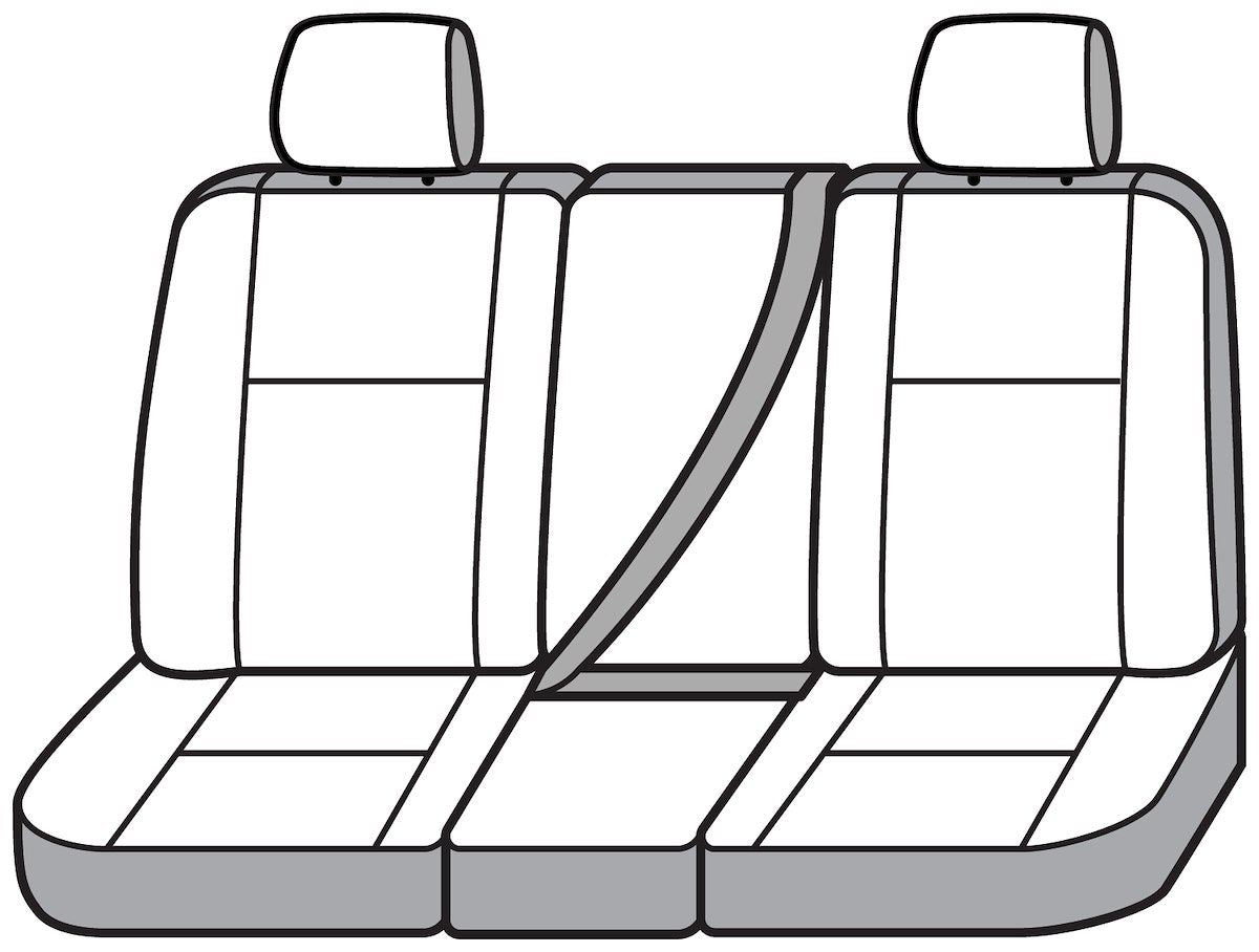 Covercraft Seat Cover, Seat Style EQ - 40/20/40 Split Bench With Adjustable Headrests - SS3479PCCH
