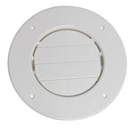 Valterra Heating/Cooling Register, 4 in Diameter, 360 degree Rotation, White - A10-3357VP