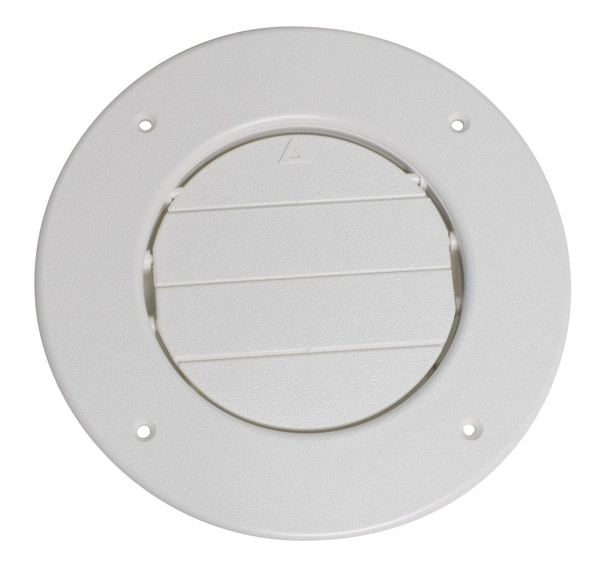 Valterra Heating/Cooling Register, 4 in Diameter, 360 degree Rotation, White - A10-3357VP