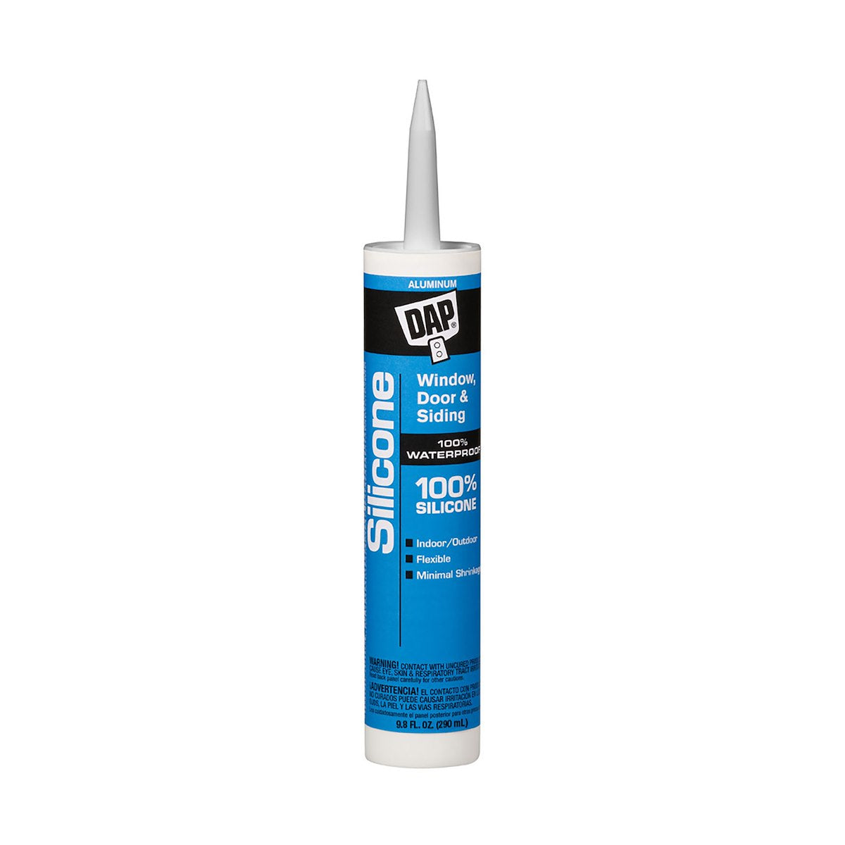 DAP Caulk Sealant, Aluminum, 10.1 oz Cartridge - 7079808643