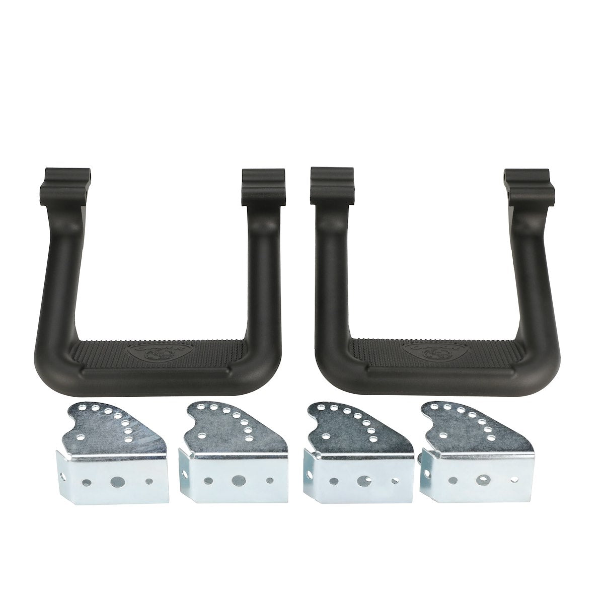 Carr Truck Step, Textured Powder Coated, Matte Black, Aluminum, Set Of 2 - 103991