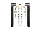 BackRack Headache Rack Mounting Kit, Black, Includes 21 in Brackets and Hardware - 30221TB