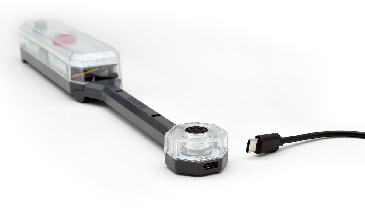 STKR Concepts Parking Aid Sensor, Warning Light Sequence Green/Yellow/Red, Powered By 4 AA's Or USB-C Port - 00135