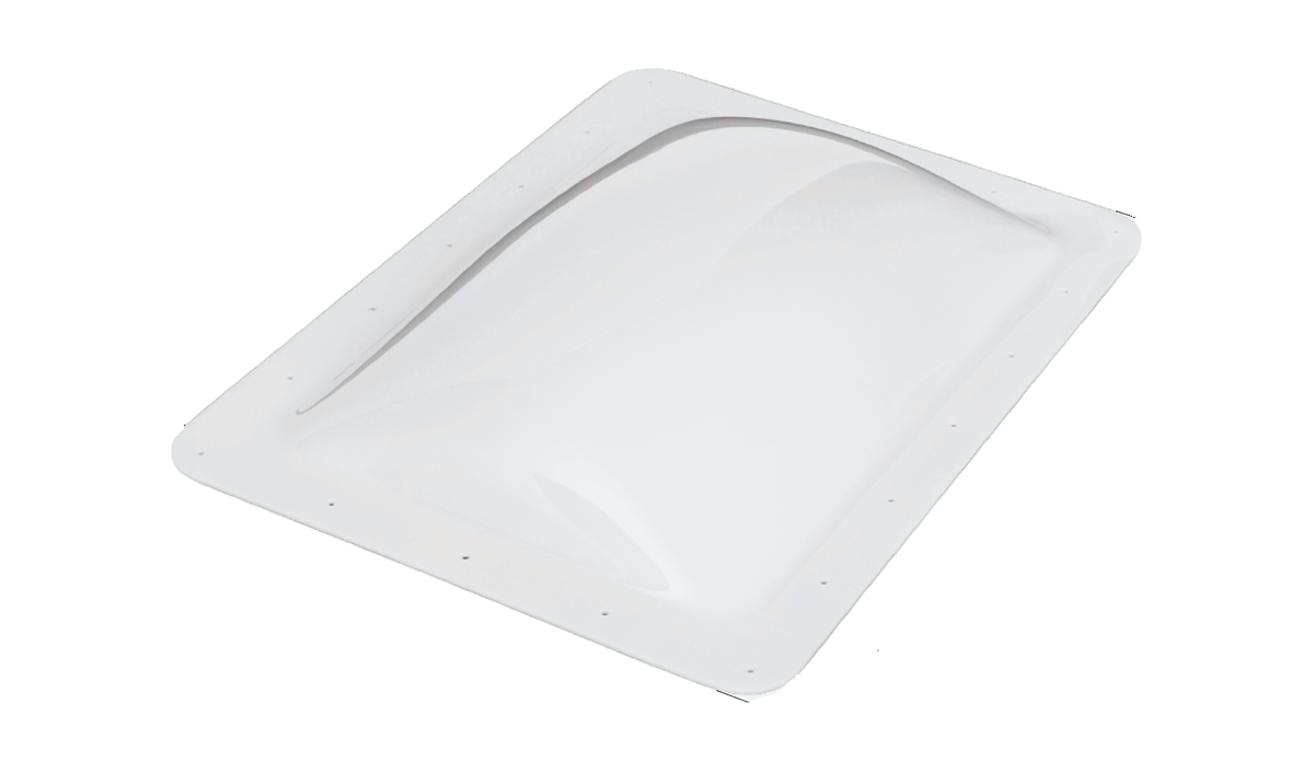 Icon Skylight, 4 in High Bubble Type Dome, For 22 in Length x 14 in Width Opening, 26 in Length x 18 in Width Flange - 01819