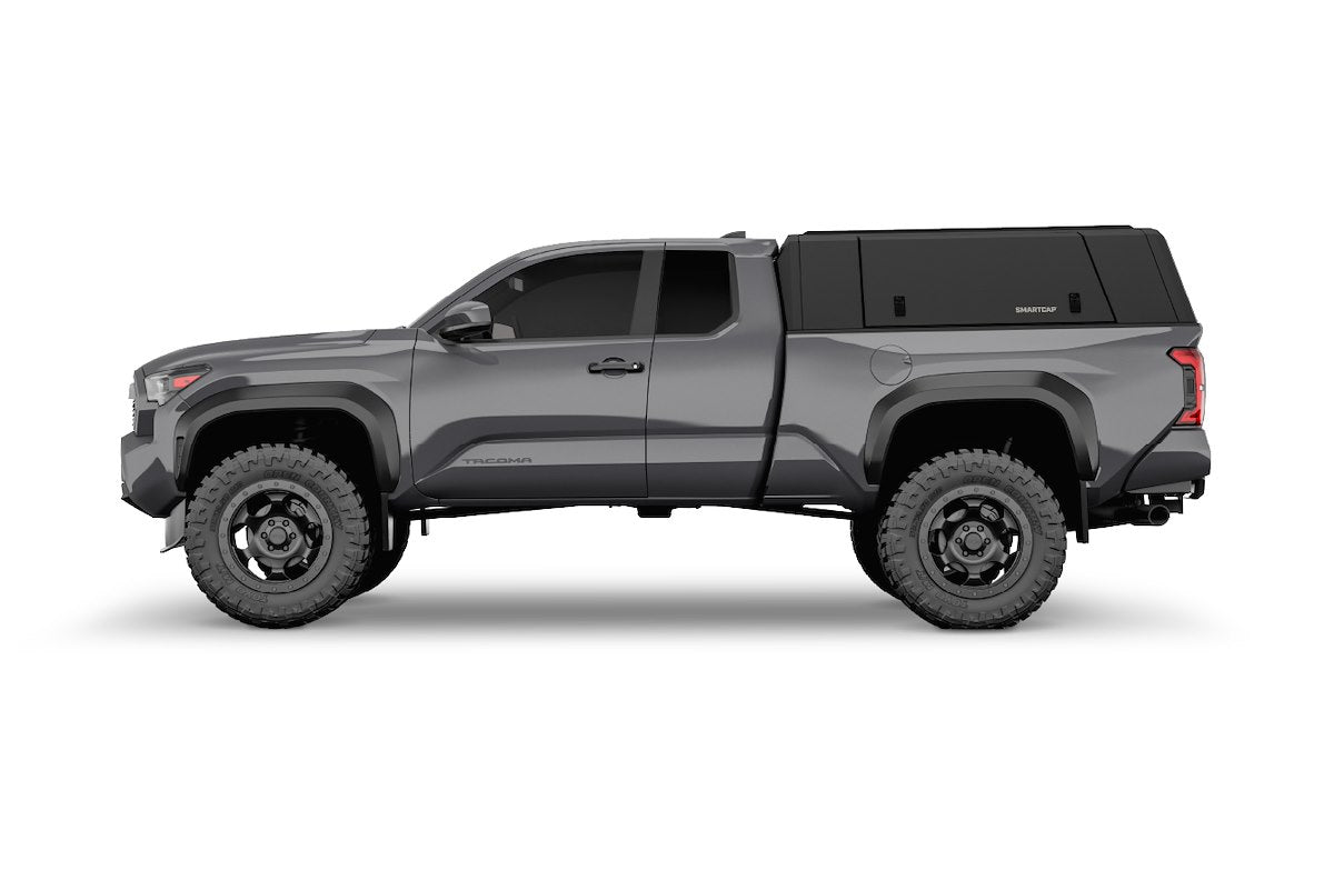 SmartCap Truck Cap, Holds Up To 330 lb When Moving And 770 lb When Parked, Matte Black, Stainless Steel - ED1313-MB