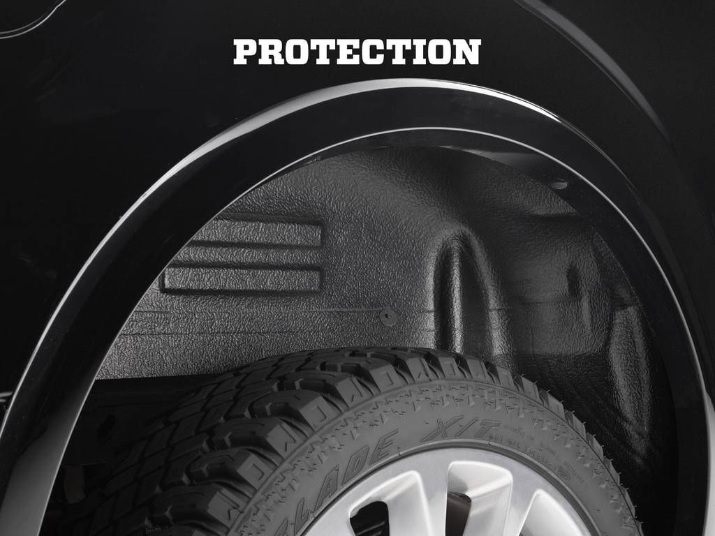 Husky Liners Fender Well Liner, Black, Set Of 2 - 79061