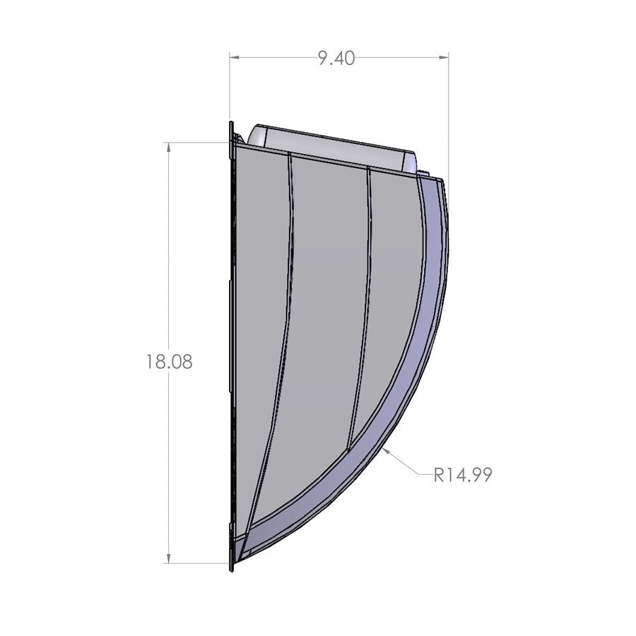 Camco Roof Vent Cover, For 14 in x 14 in Vents, White - 40431
