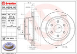 Brembo Brake Rotors 09860881C02 product image 2