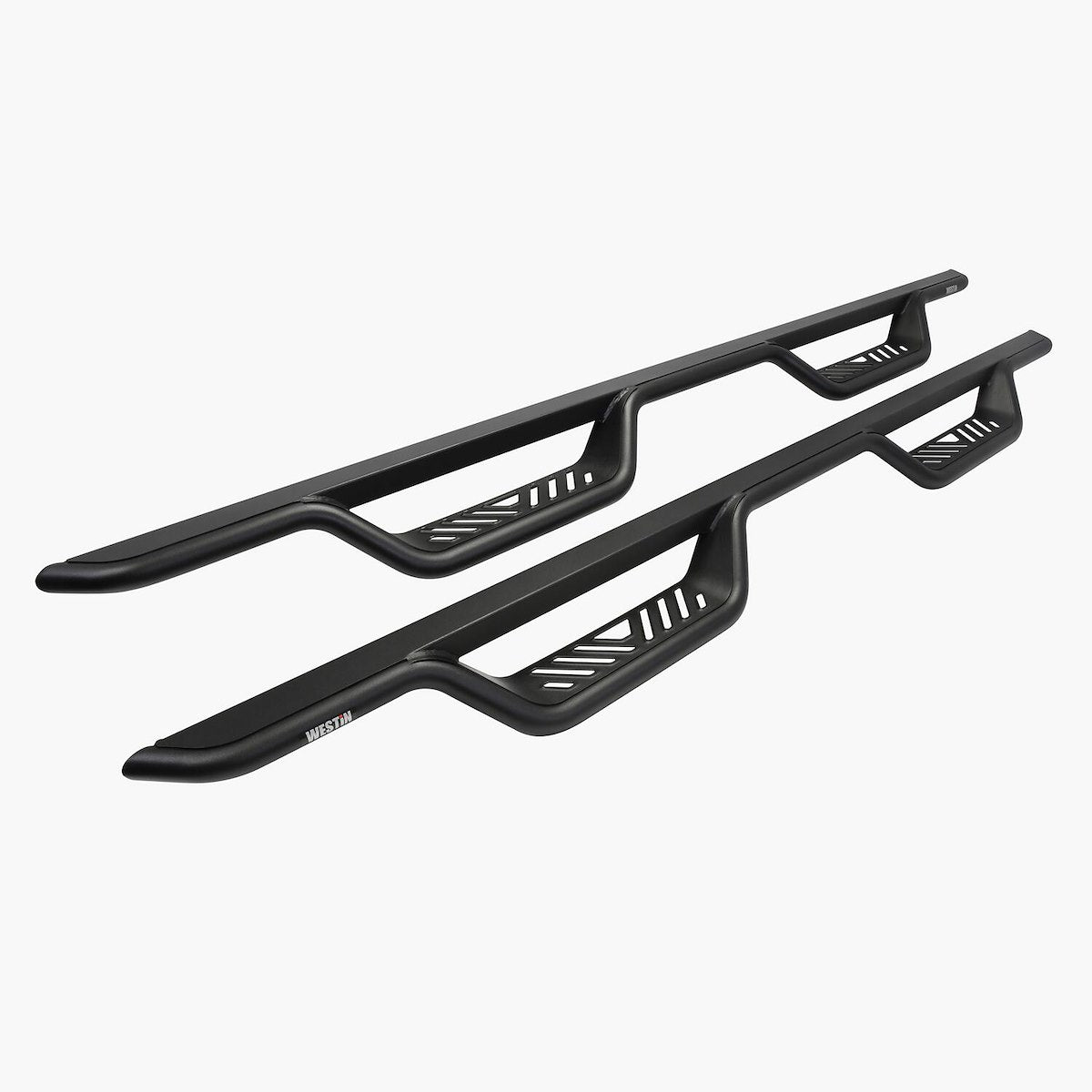 Westin Nerf Bar, 1-1/2 in Mandrel Bent, Textured Powder Coat, Black - 20-11955
