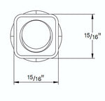 HELLA Multi Purpose Switch, 12 V, 20 amp Maximum, With LED - H61922001