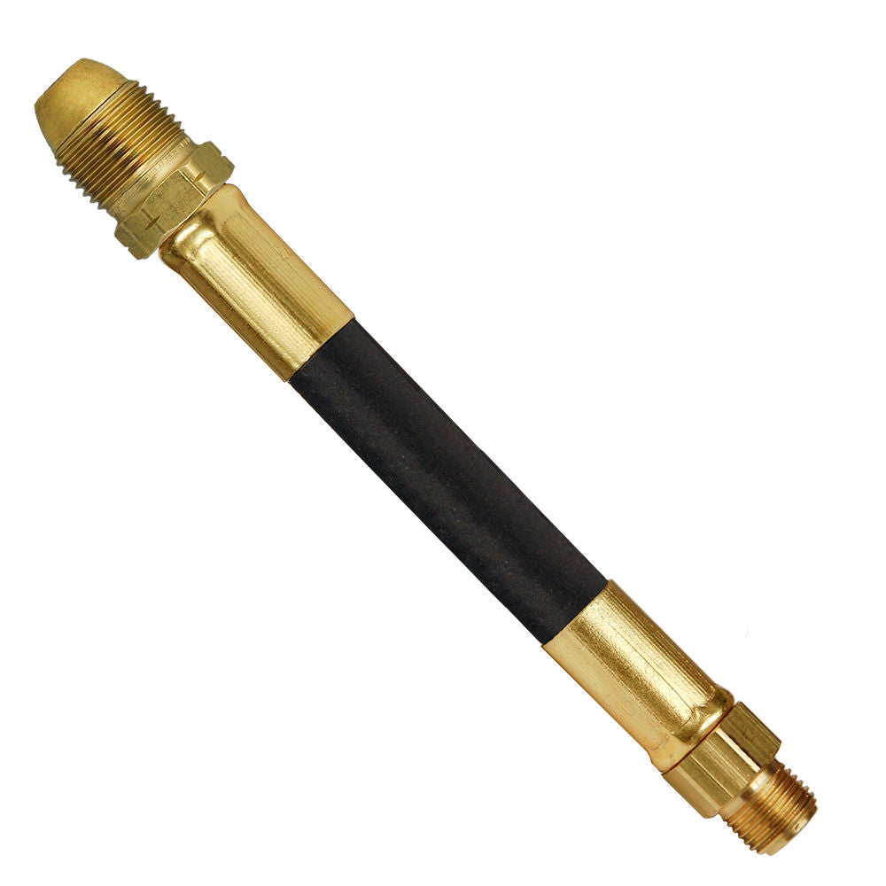 Marshall Excelsior Propane Hose, 1/4 in Inside Diameter High Pressure Pigtail Hose, 48 in Length, 0.9 gal Per Minute - MER401-48