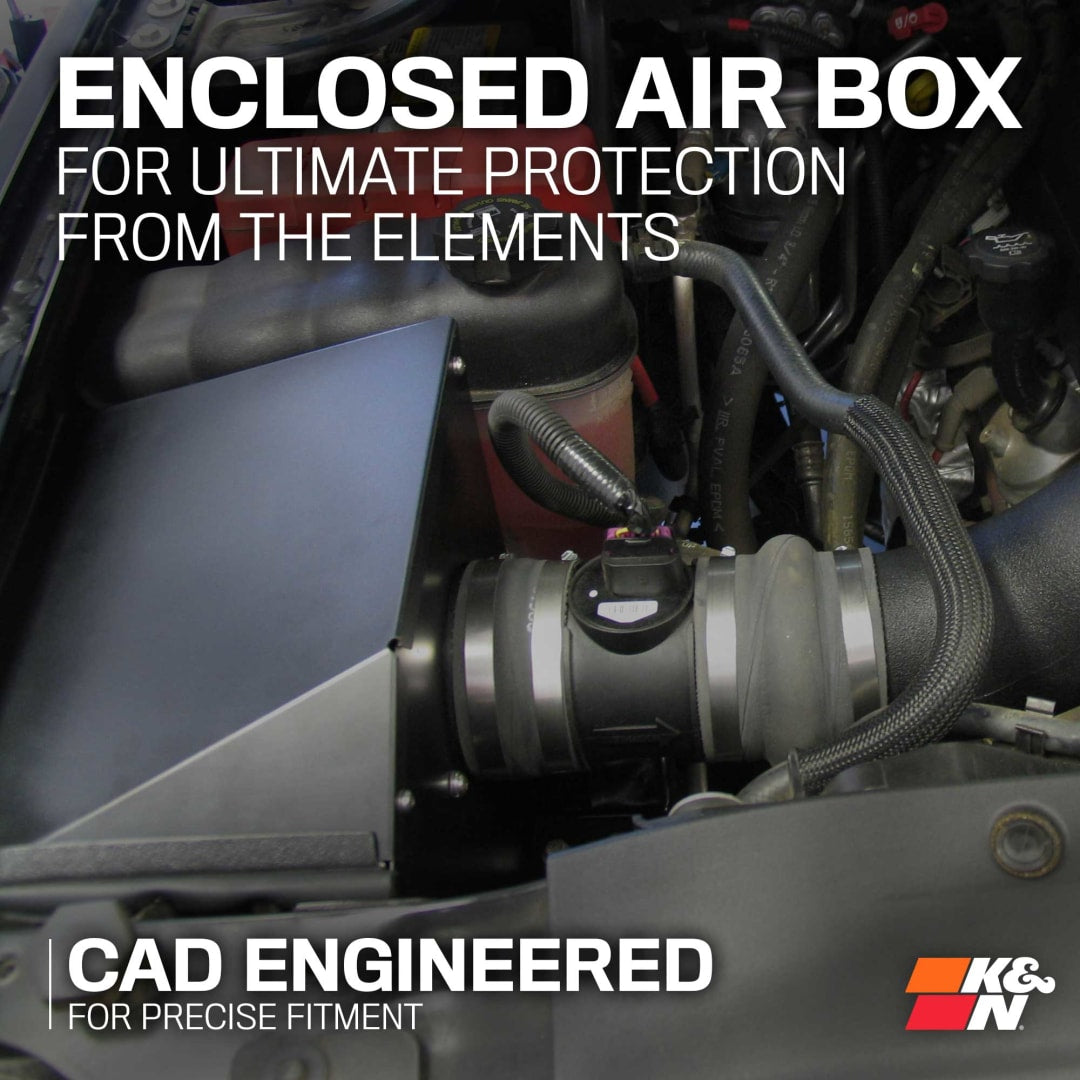 K&N Air Cleaner Assemblies and Air Intake Kits 57-3058 product image 6