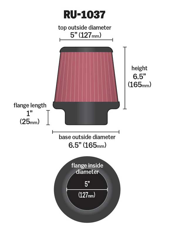 K&N Filters RU-1037 product image 3