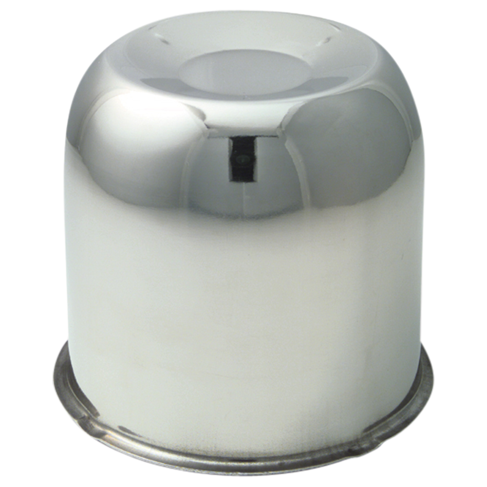 Gorilla Wheel Center Cap, 4-1/4 in Diameter, 4 in Height, Stainless Steel - HC202SS