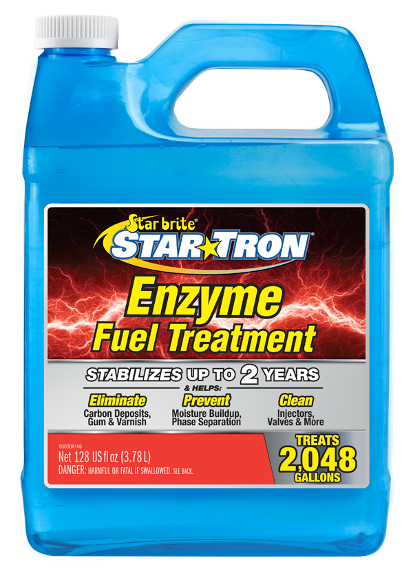 Star Brite Fuel Additive, Treats Up To 2048 gal, 1 gal Jug - 093000N