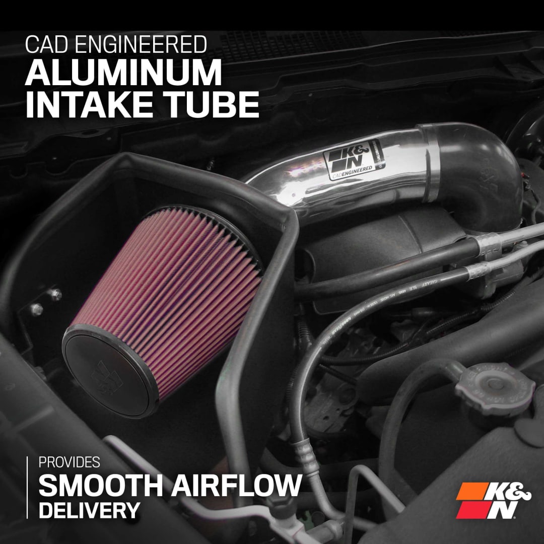K&N Air Cleaner Assemblies and Air Intake Kits 77-1561KP product image 8