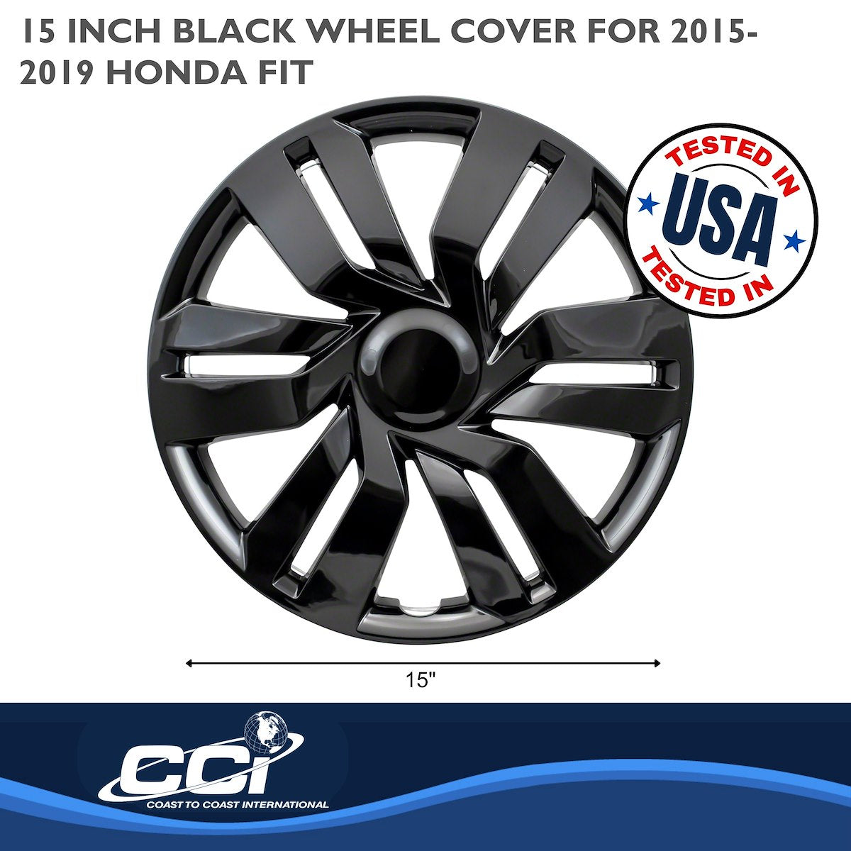 Coast2Coast Universal Wheel Covers IWC53415BLK product image 3