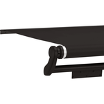 Dometic Awning, 156 in Length, Black, Black Vinyl Weathershield - 9630002094