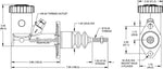 Wilwood Brakes Master Cylinders 260-15098 product image 2