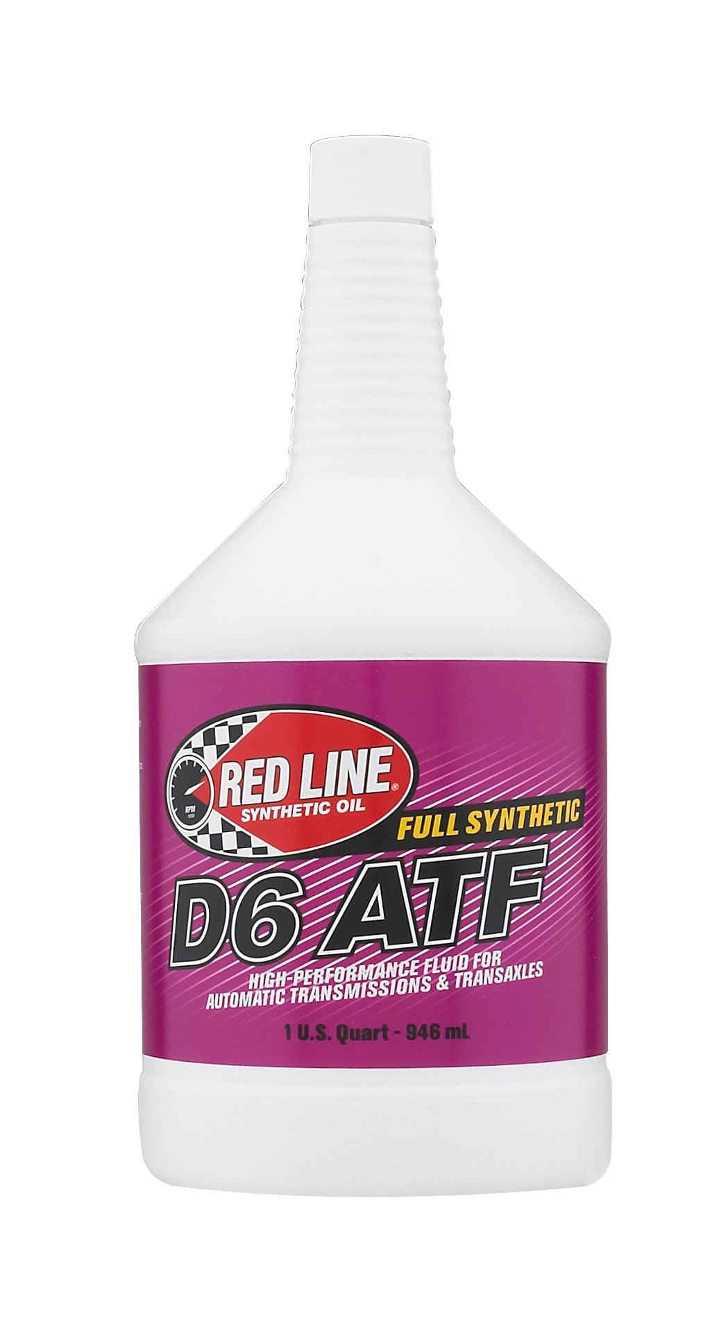 Red Line Oil Auto Trans Fluid, D6 ATF, 1 qt Bottle - 30704
